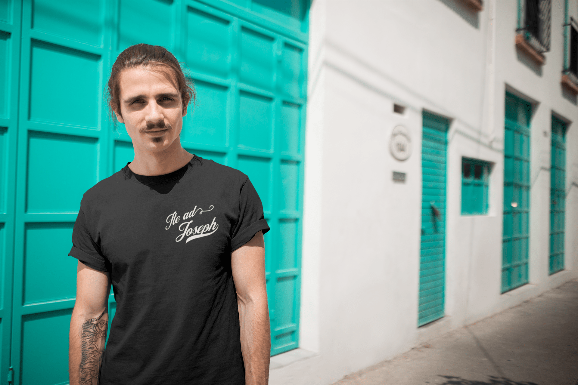 Apliiq tshirt Ite ad Joseph (Go to Joseph) Organic Cotton Tee
