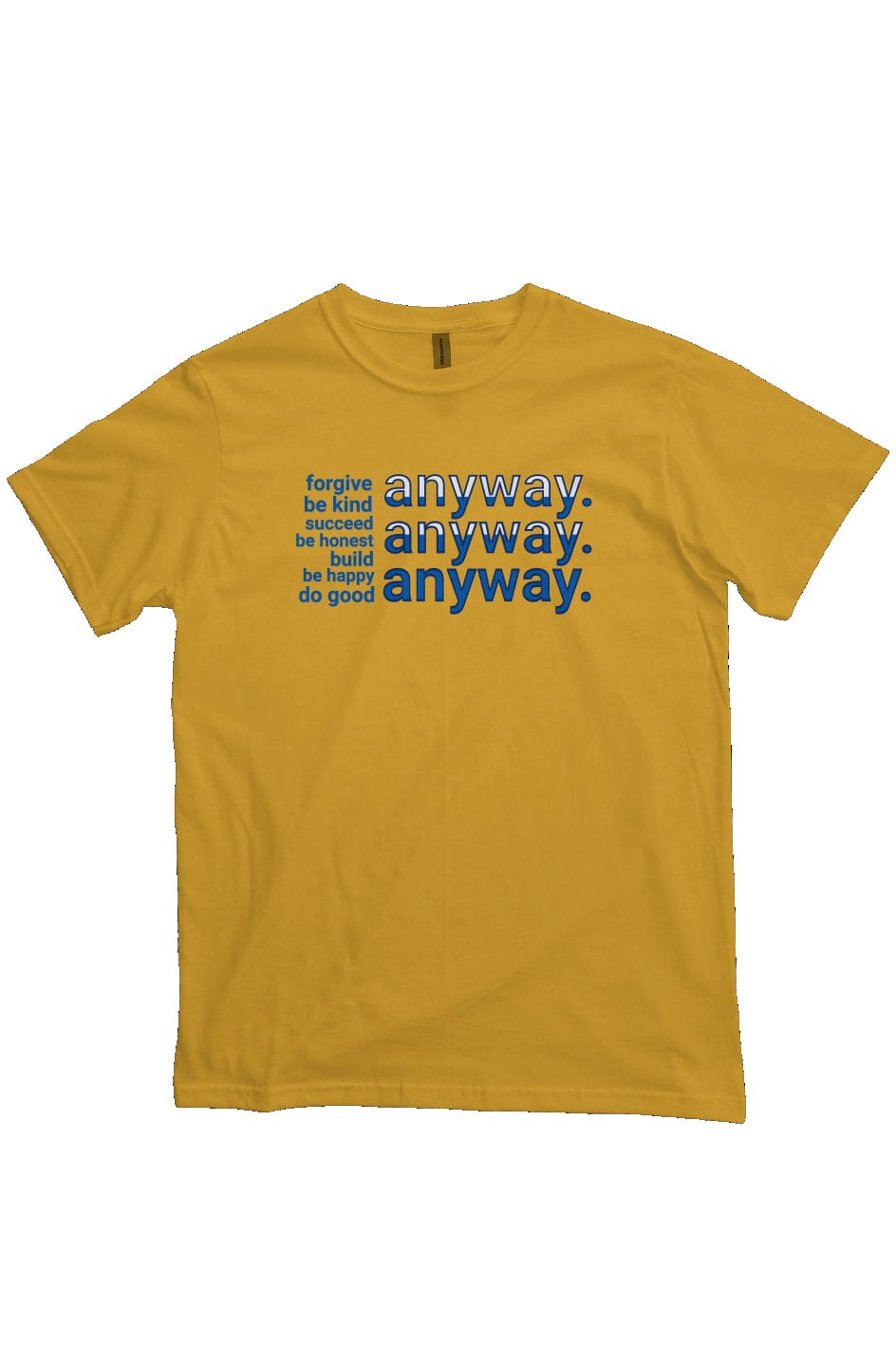 Apliiq tshirts Beehive / s "Anyway" Organic Cotton Tee