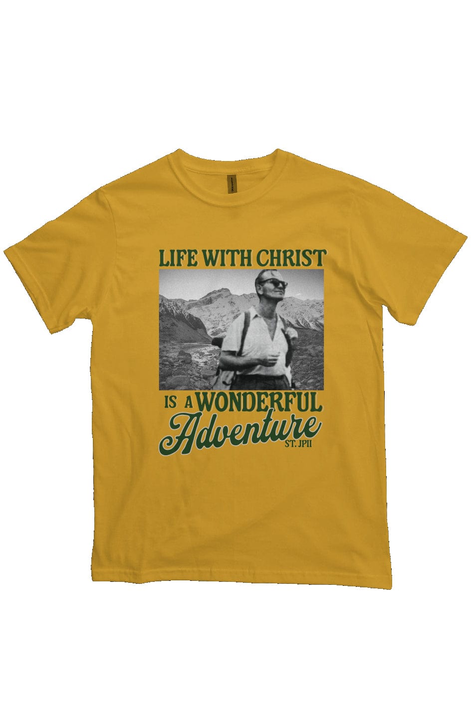 Apliiq tshirts Beehive / s St. JPII Adventure Organic Cotton Tee