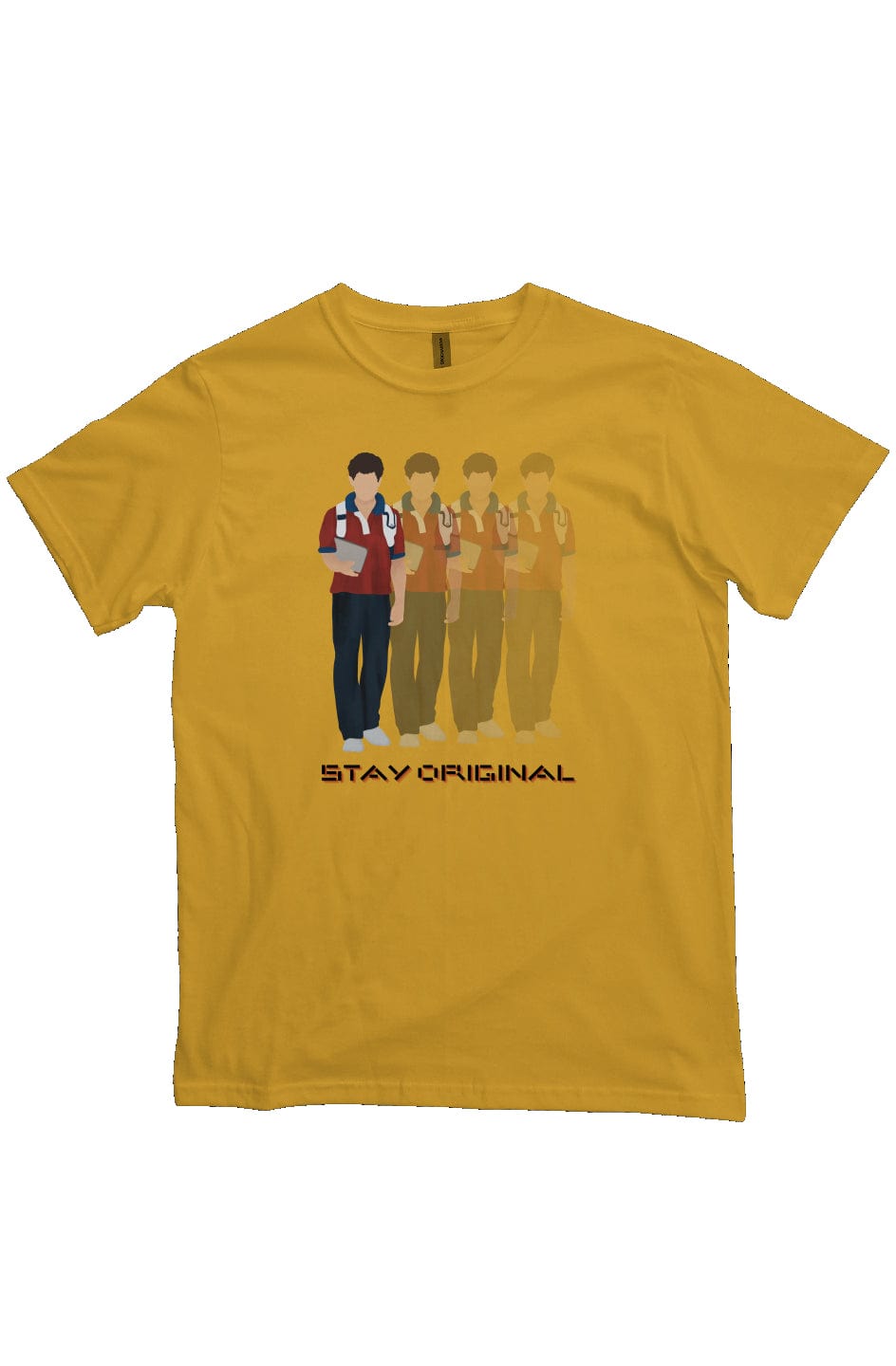 Apliiq tshirts Beehive / s Stay Original St. Carlo Organic Cotton Tee