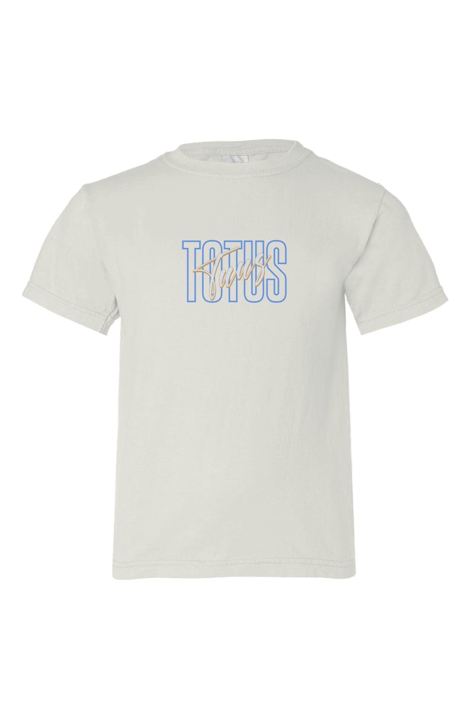 Apliiq tshirts Cream / 2 Totus Tuus Kid's Organic Cotton Tee