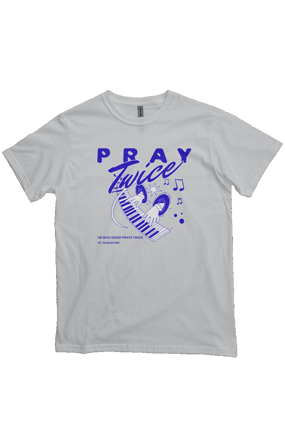 Apliiq tshirts Dolphin / s Pray Twice Organic Cotton Tee