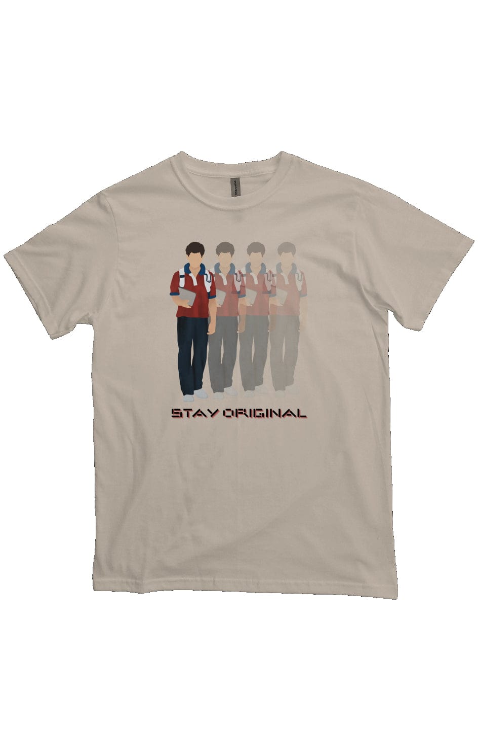 Apliiq tshirts natural / s Stay Original St. Carlo Organic Cotton Tee
