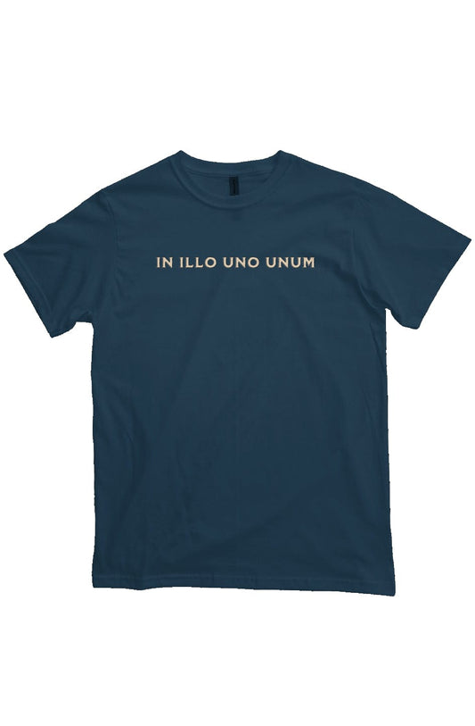 Apliiq tshirts Pacific / s In Illo Uno Unum Pope Leo Organic Cotton Tee