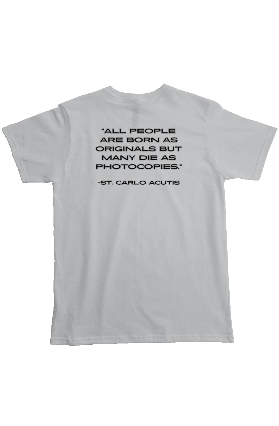 Apliiq tshirts Stay Original St. Carlo Organic Cotton Tee