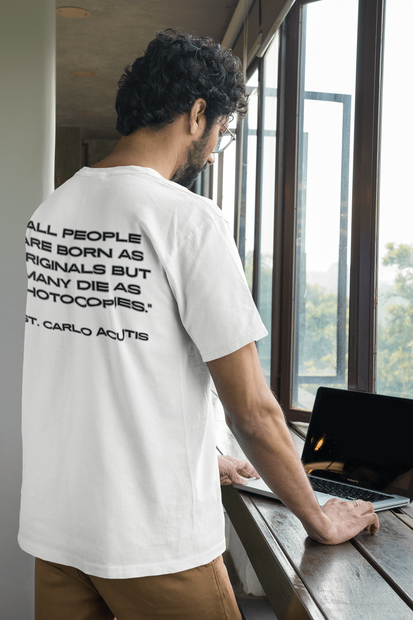 Apliiq tshirts Stay Original St. Carlo Organic Cotton Tee