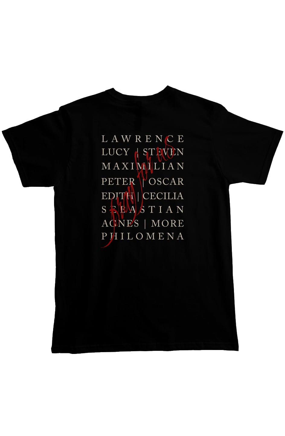 Apliiq tshirts Tortured Saints Department Organic Cotton Tee