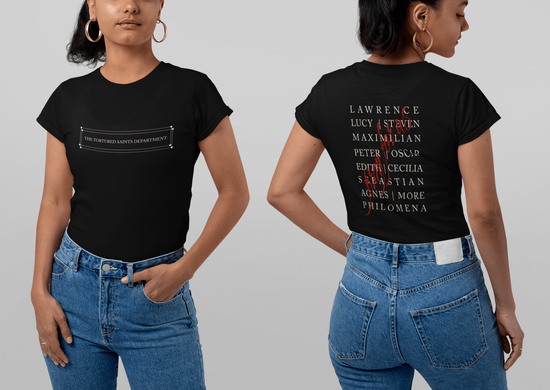 Apliiq tshirts Tortured Saints Premium Classic Fit Tee