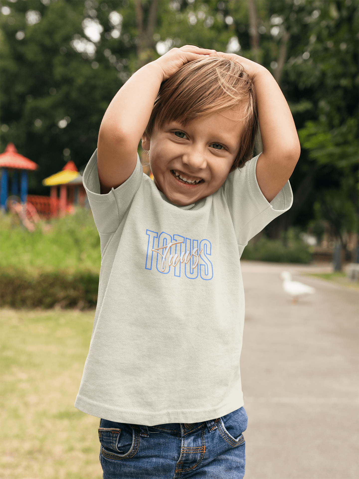 Apliiq tshirts Totus Tuus Kid's Organic Cotton Tee
