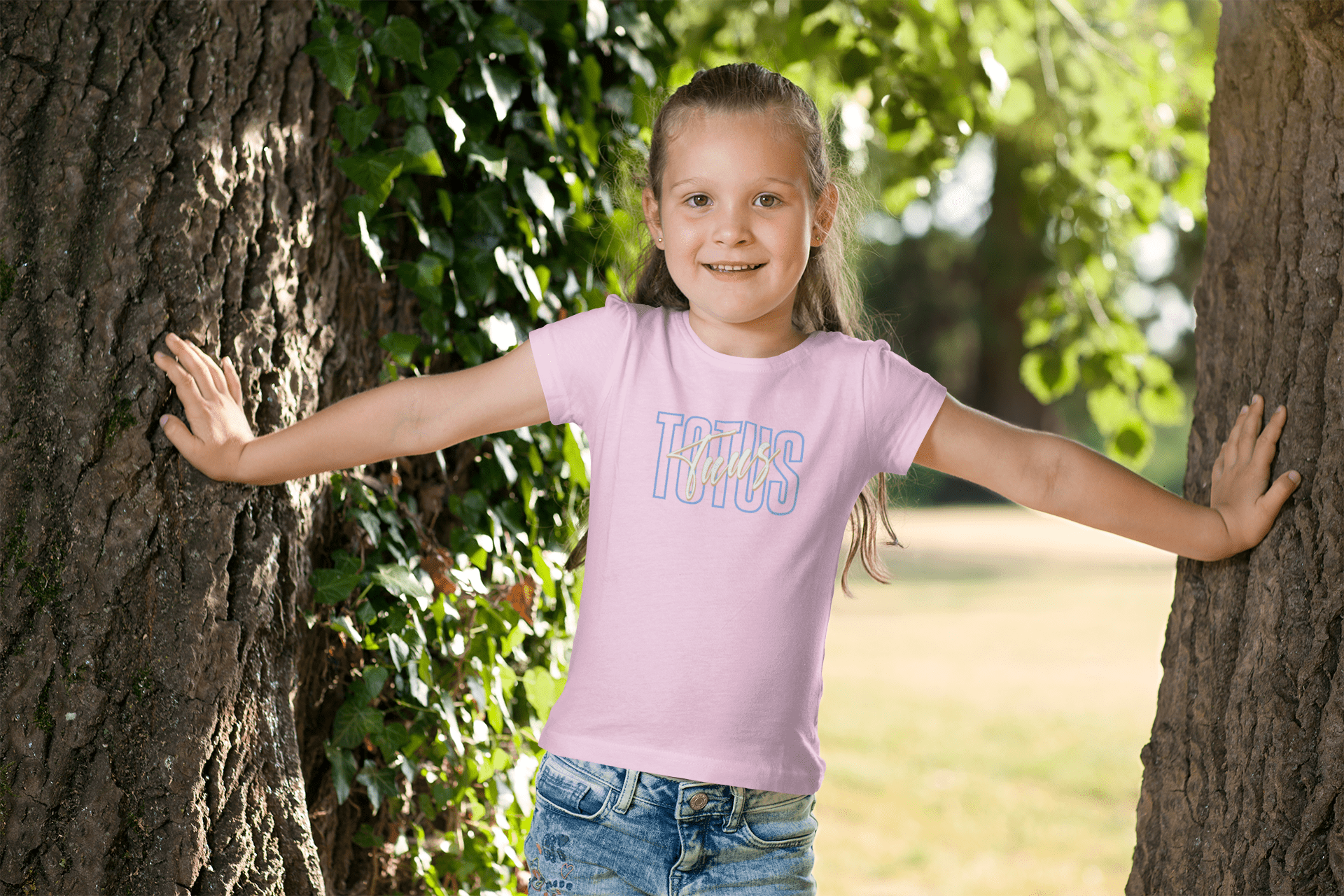 Apliiq tshirts Totus Tuus Kid's Organic Cotton Tee