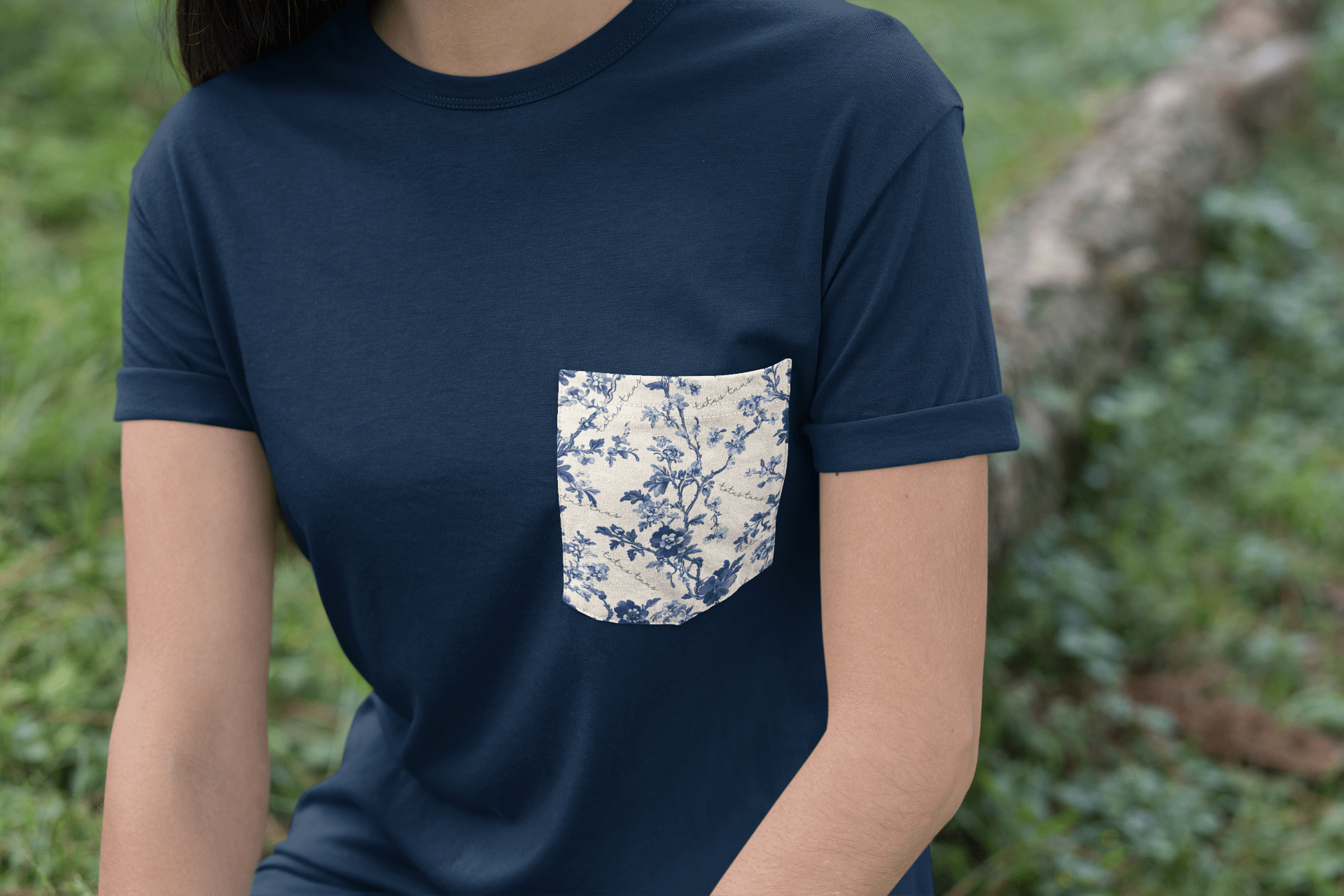 Apliiq tshirts Totus Tuus Organic Cotton Heavyweight Pocket Tee