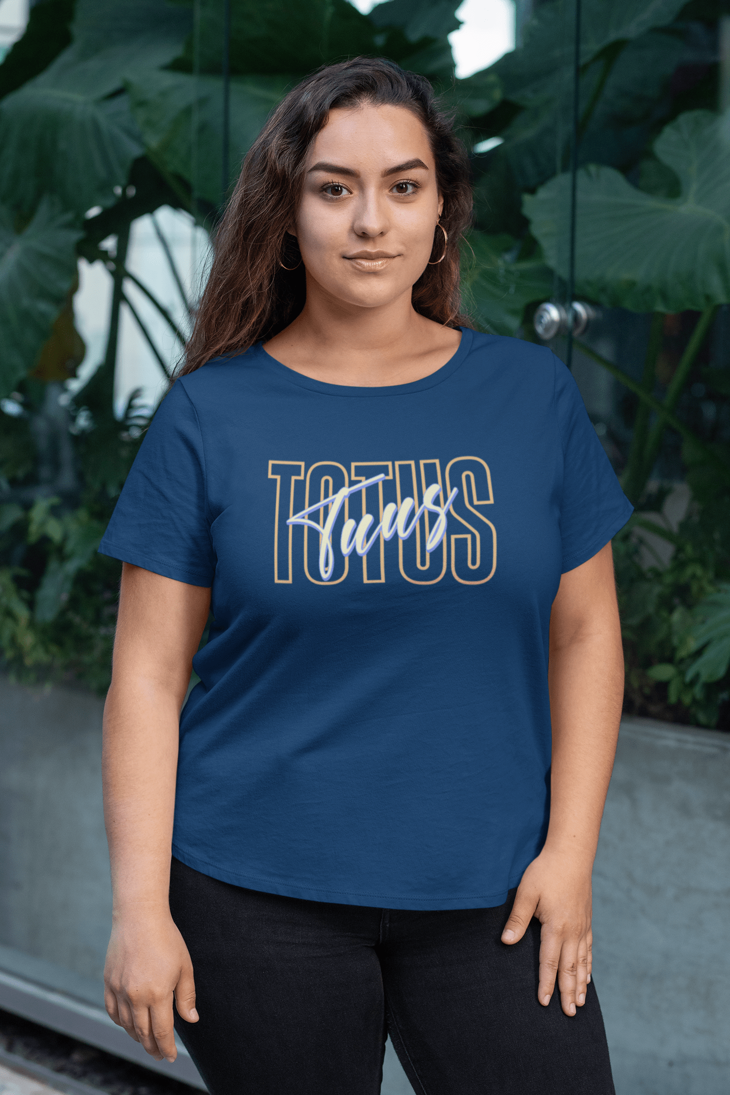 Apliiq tshirts Totus Tuus Women's Organic Cotton Classic Tee