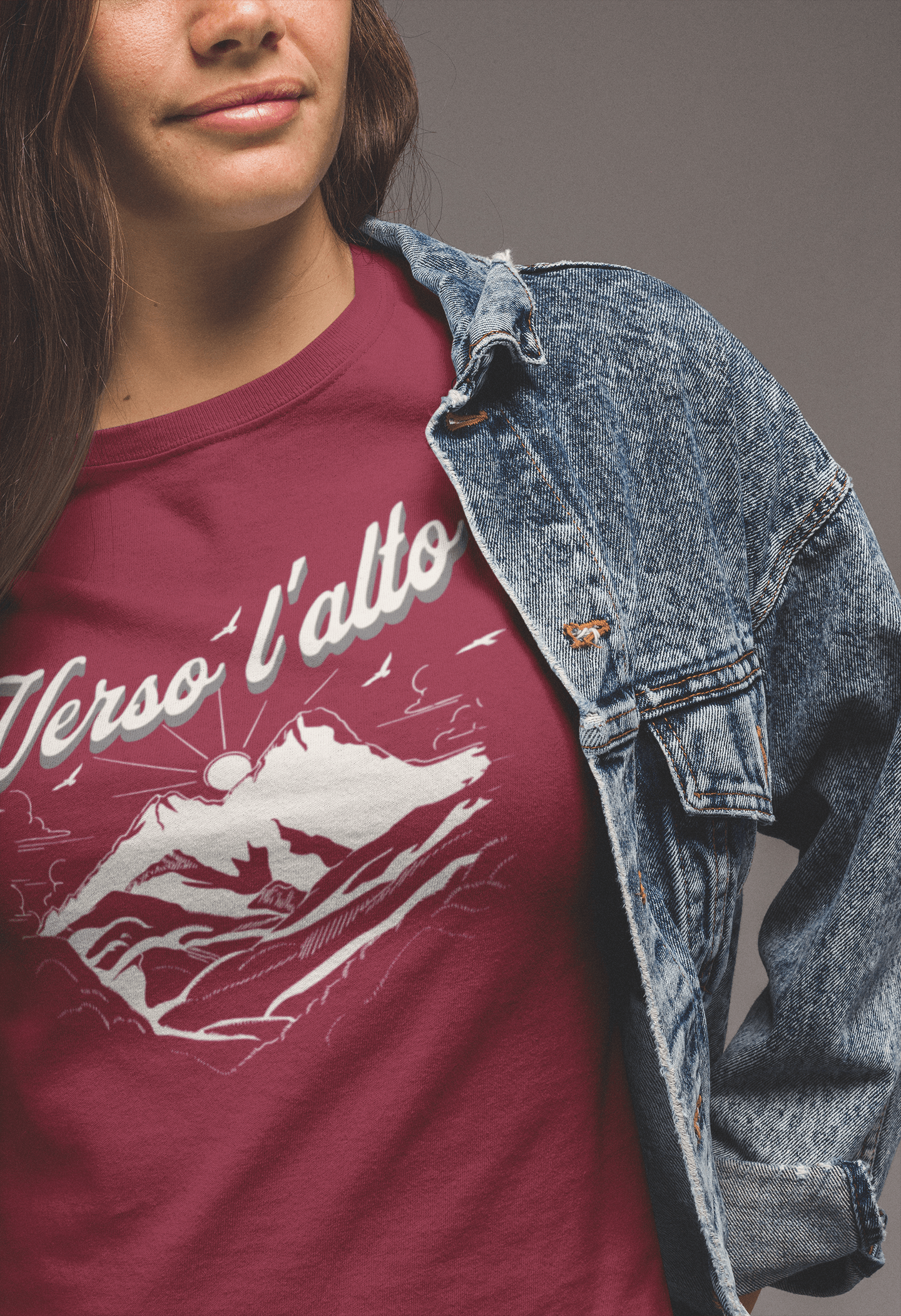 Apliiq tshirts Verso l'alto Unisex Premium Ring-Spun Cotton "Frassa-Tee"