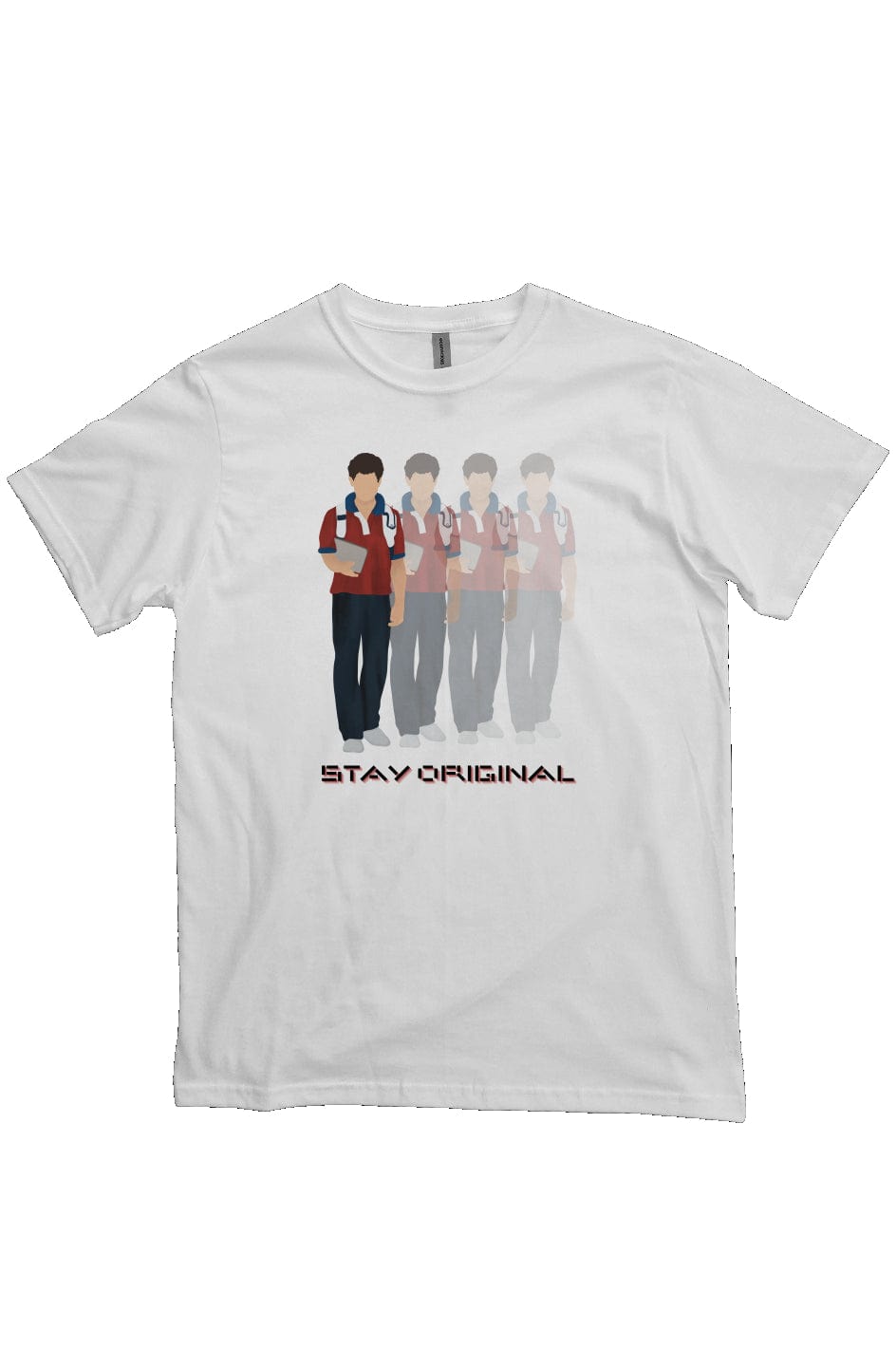 Apliiq tshirts white / s Stay Original St. Carlo Organic Cotton Tee