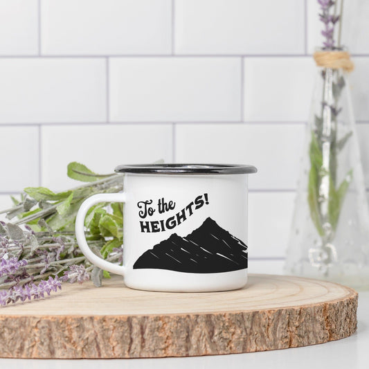 Dappled Designs Mugs Camp Mug 10 oz. (Black Rim)