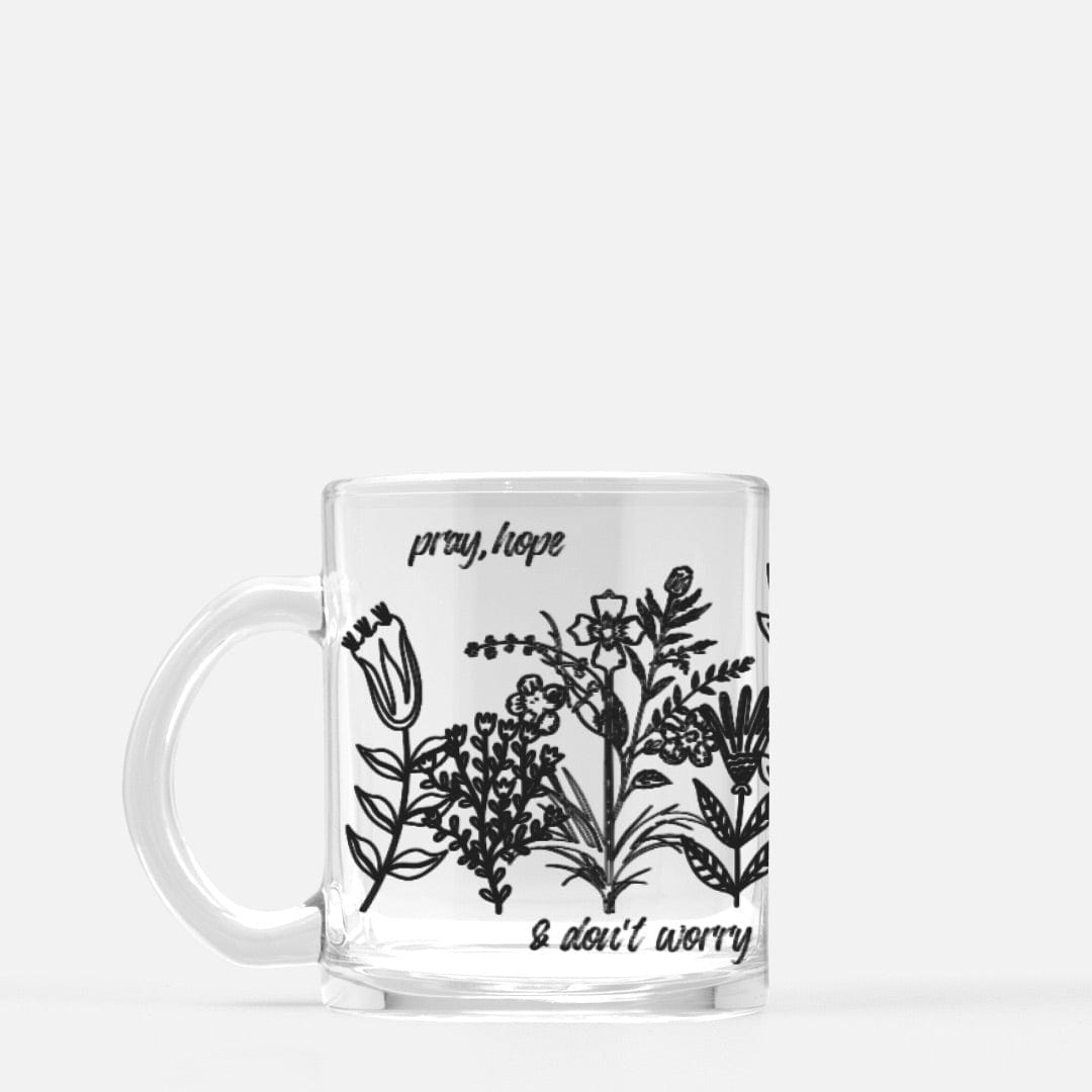 Dappled Designs Mugs Pio Wildflower Mug Glass