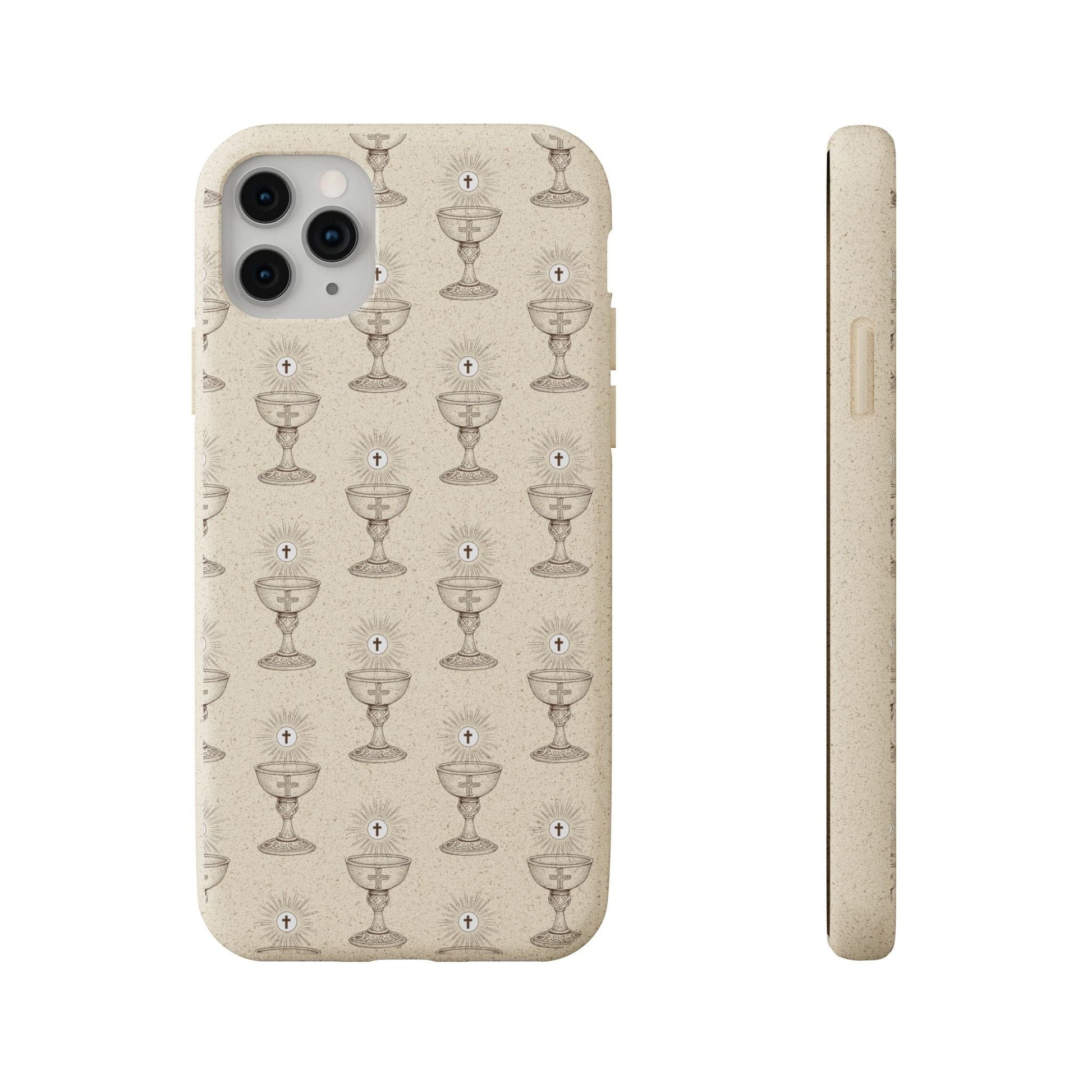 Printify Phone Case iPhone 11 Pro Max Eucharist Biodegradable Phone Case