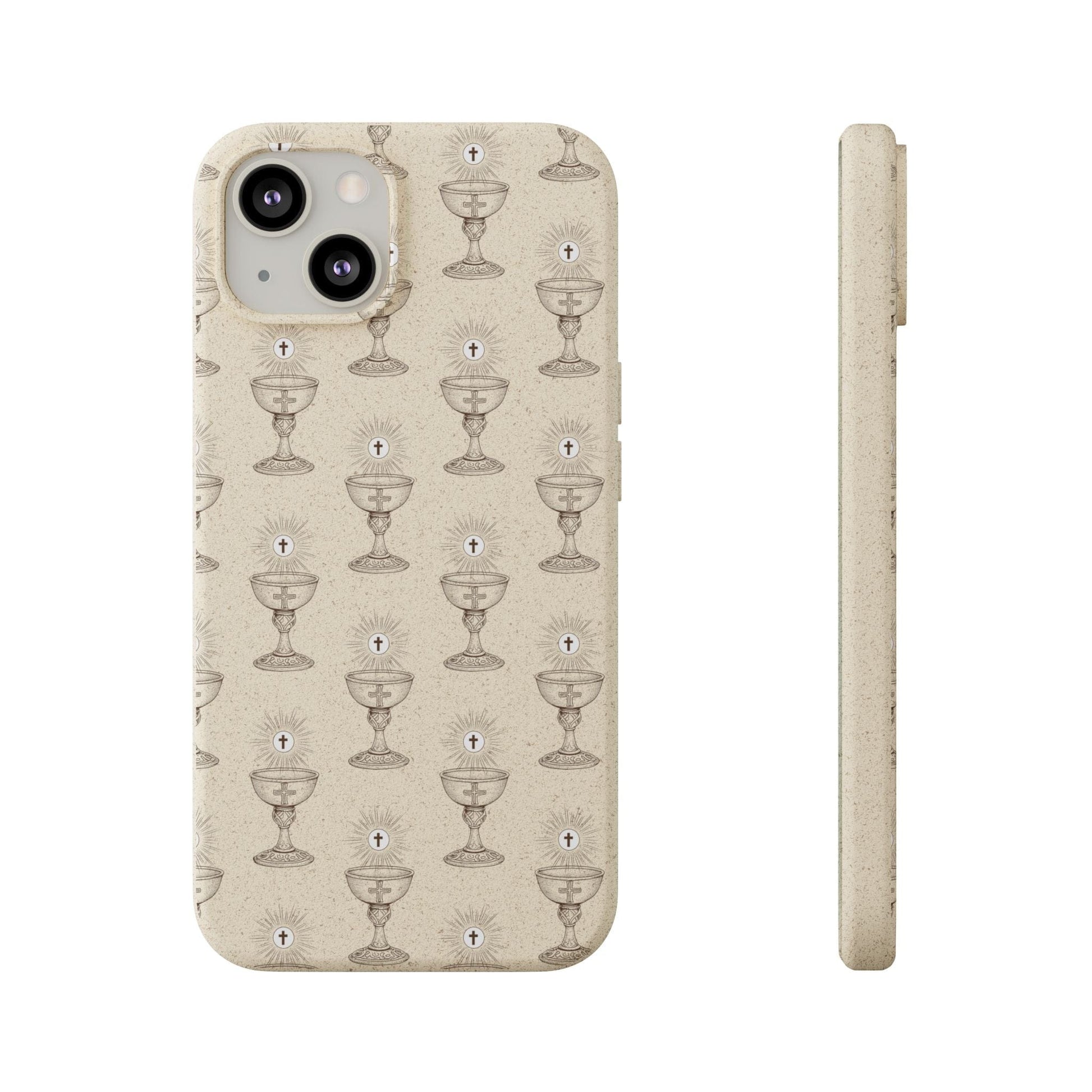 Printify Phone Case iPhone 13 Eucharist Biodegradable Phone Case