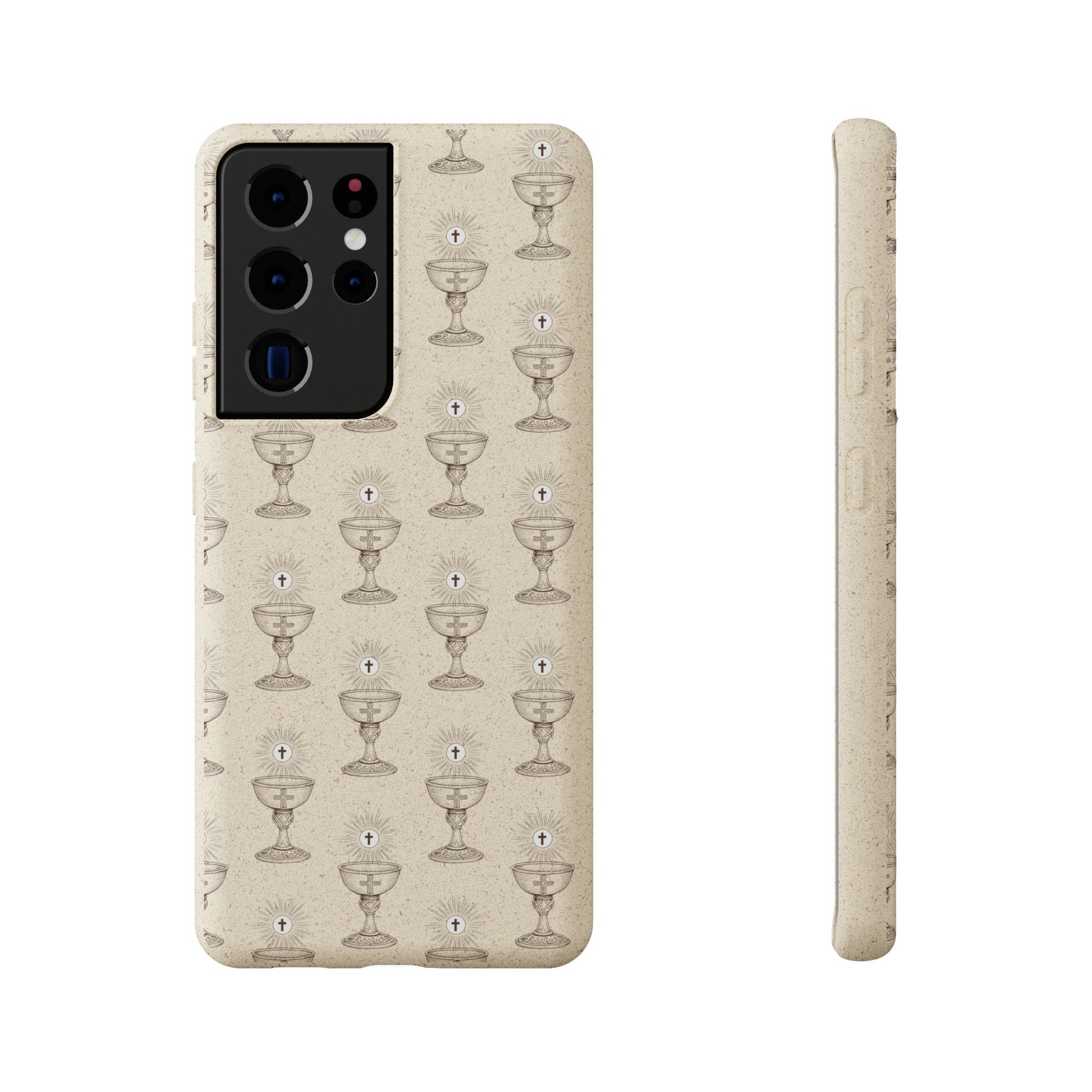 Printify Phone Case Samsung Galaxy S21 Ultra Eucharist Biodegradable Phone Case