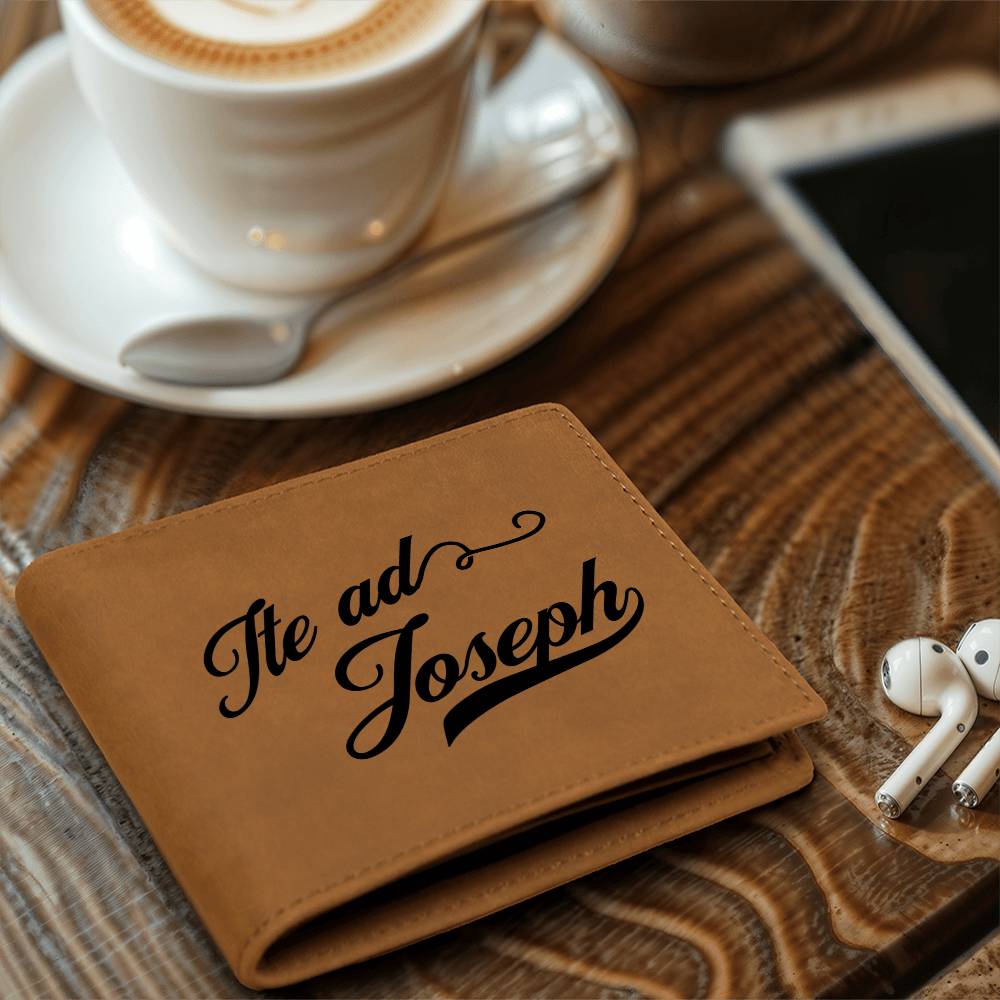 ShineOn Fulfillment Jewelry Leather Wallet Ite ad Joseph (Go to Joseph) Leather Wallet