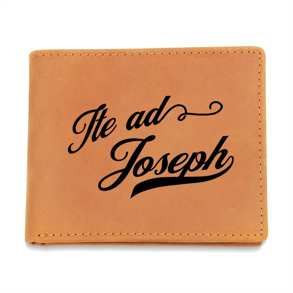 ShineOn Fulfillment Jewelry Leather Wallet Ite ad Joseph (Go to Joseph) Leather Wallet