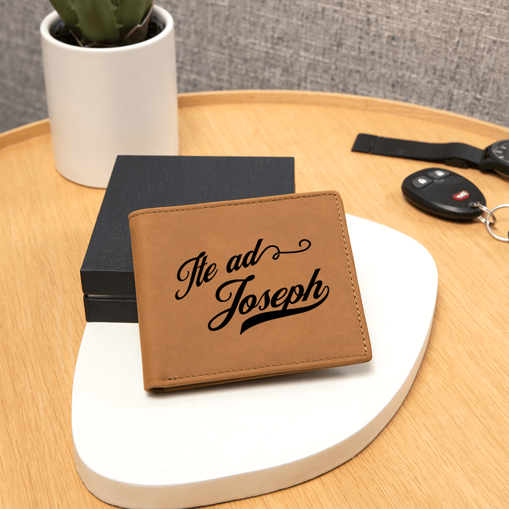 ShineOn Fulfillment Jewelry Leather Wallet Ite ad Joseph (Go to Joseph) Leather Wallet