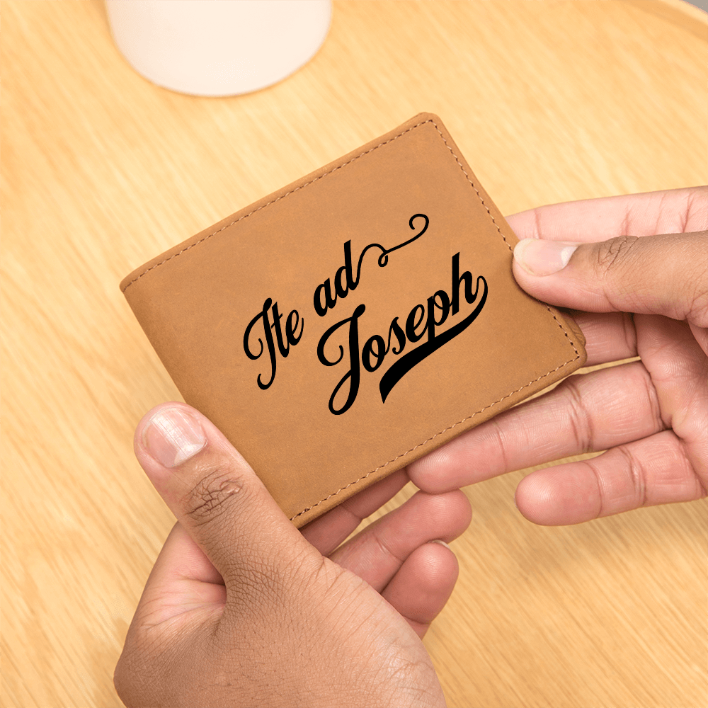 ShineOn Fulfillment Jewelry Leather Wallet Ite ad Joseph (Go to Joseph) Leather Wallet