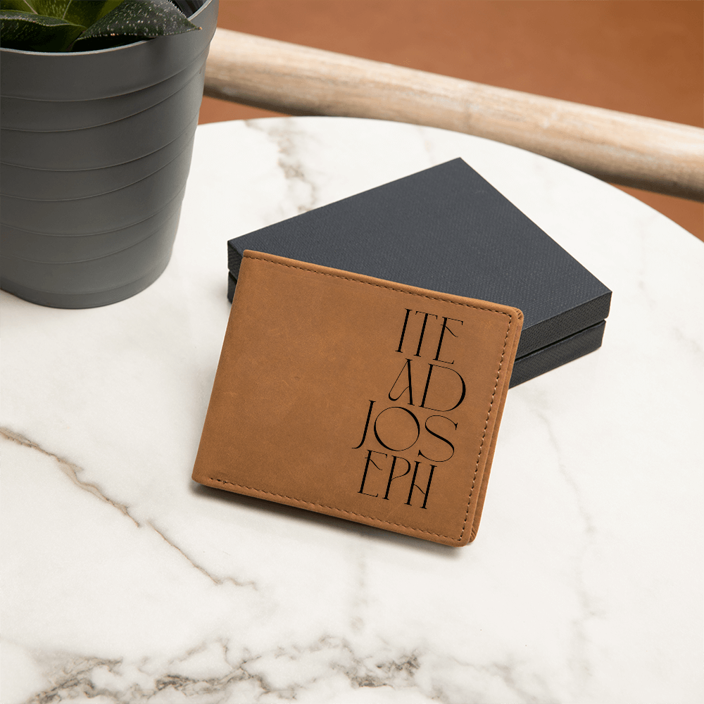 ShineOn Fulfillment Jewelry Leather Wallet Ite ad Joseph (Go to Joseph) Minimalist Leather Wallet