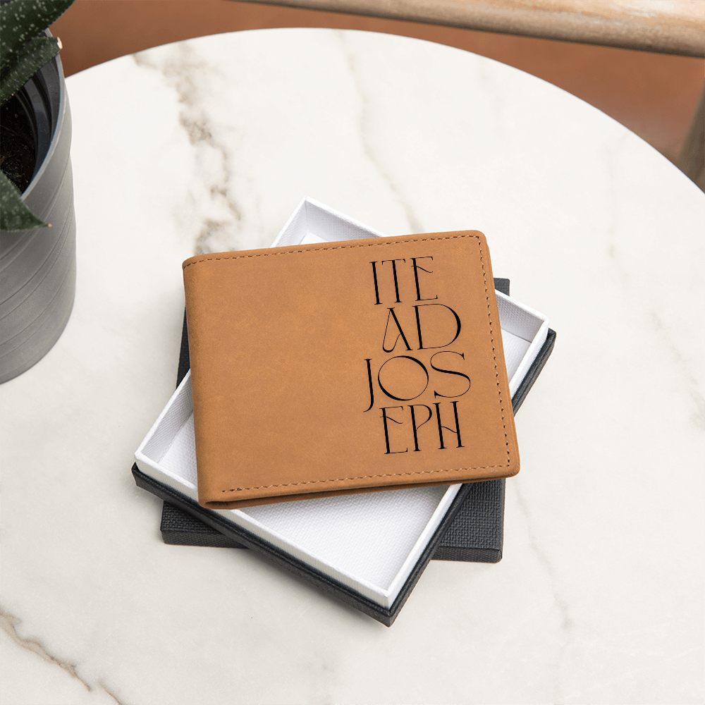 ShineOn Fulfillment Jewelry Leather Wallet Ite ad Joseph (Go to Joseph) Minimalist Leather Wallet