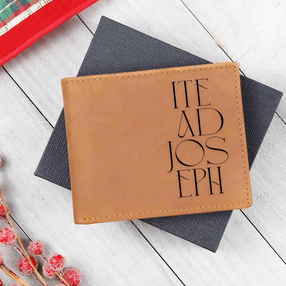 ShineOn Fulfillment Jewelry Leather Wallet Ite ad Joseph (Go to Joseph) Minimalist Leather Wallet