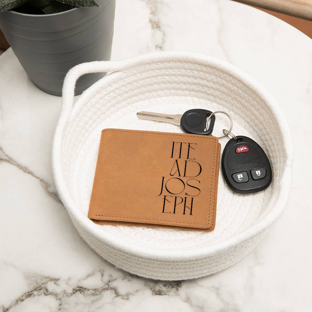 ShineOn Fulfillment Jewelry Leather Wallet Ite ad Joseph (Go to Joseph) Minimalist Leather Wallet