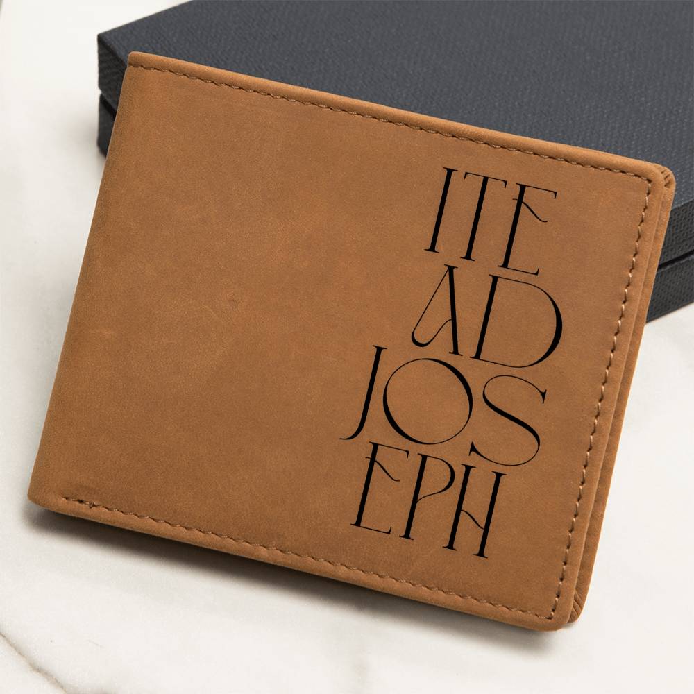 ShineOn Fulfillment Jewelry Leather Wallet Ite ad Joseph (Go to Joseph) Minimalist Leather Wallet