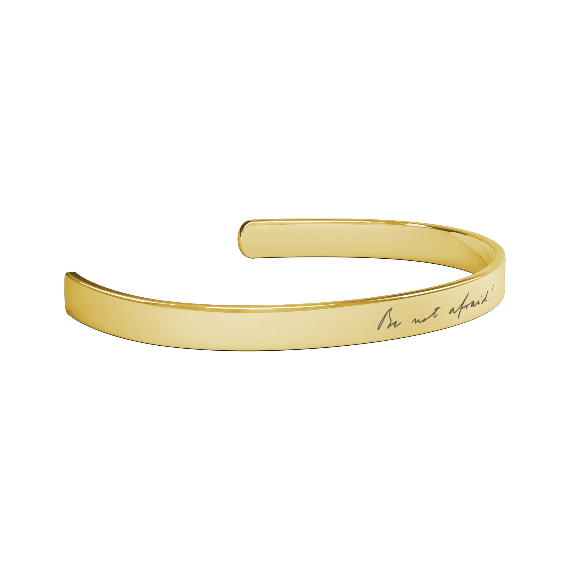 teelaunch Jewelry JPII Be Not Afraid Cuff Bracelet