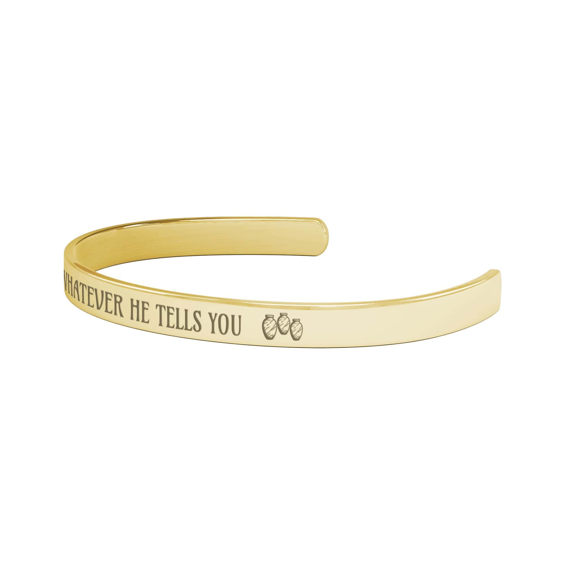 teelaunch Jewelry Miracle at Cana Cuff Bracelet