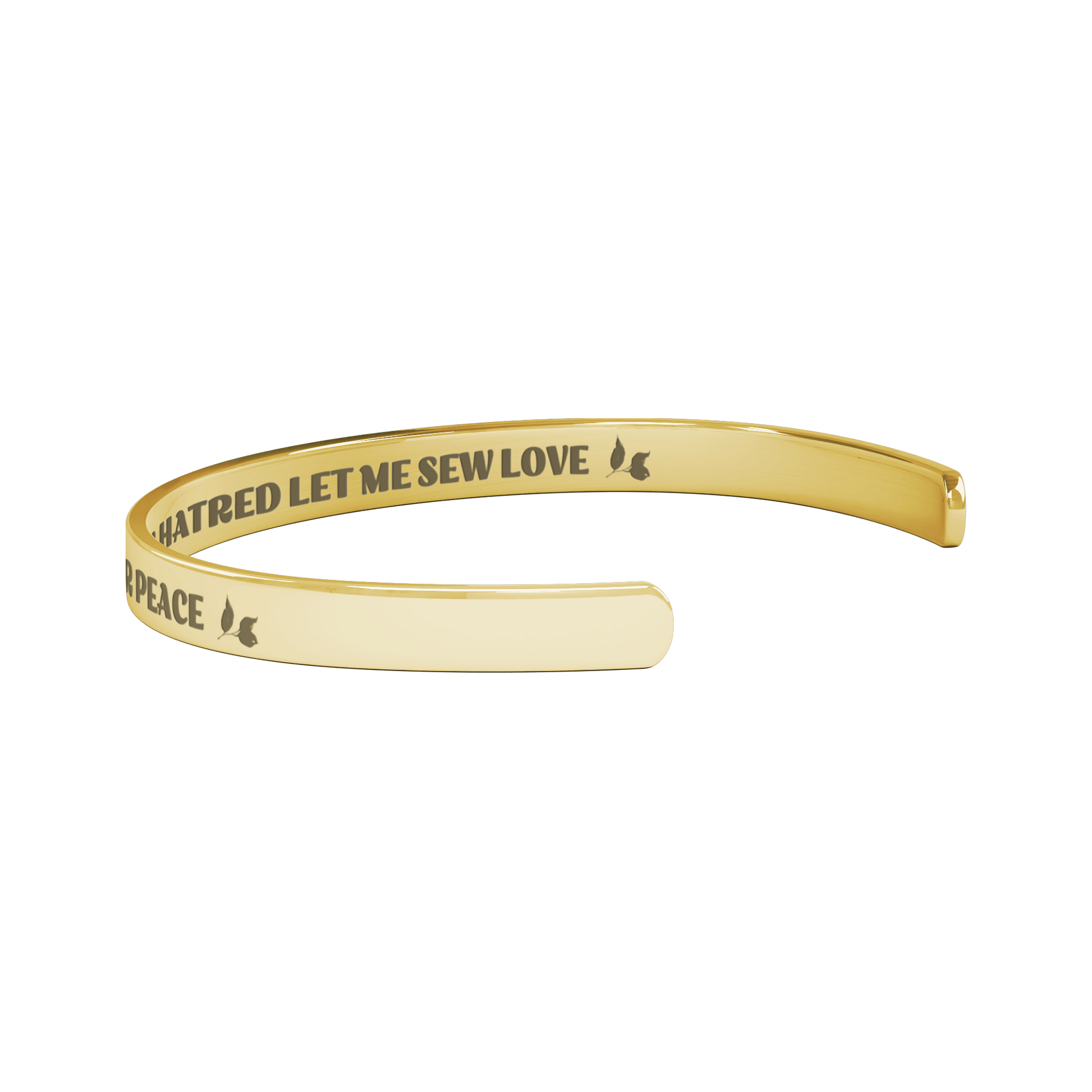 teelaunch Jewelry St. Francis Cuff Bracelet