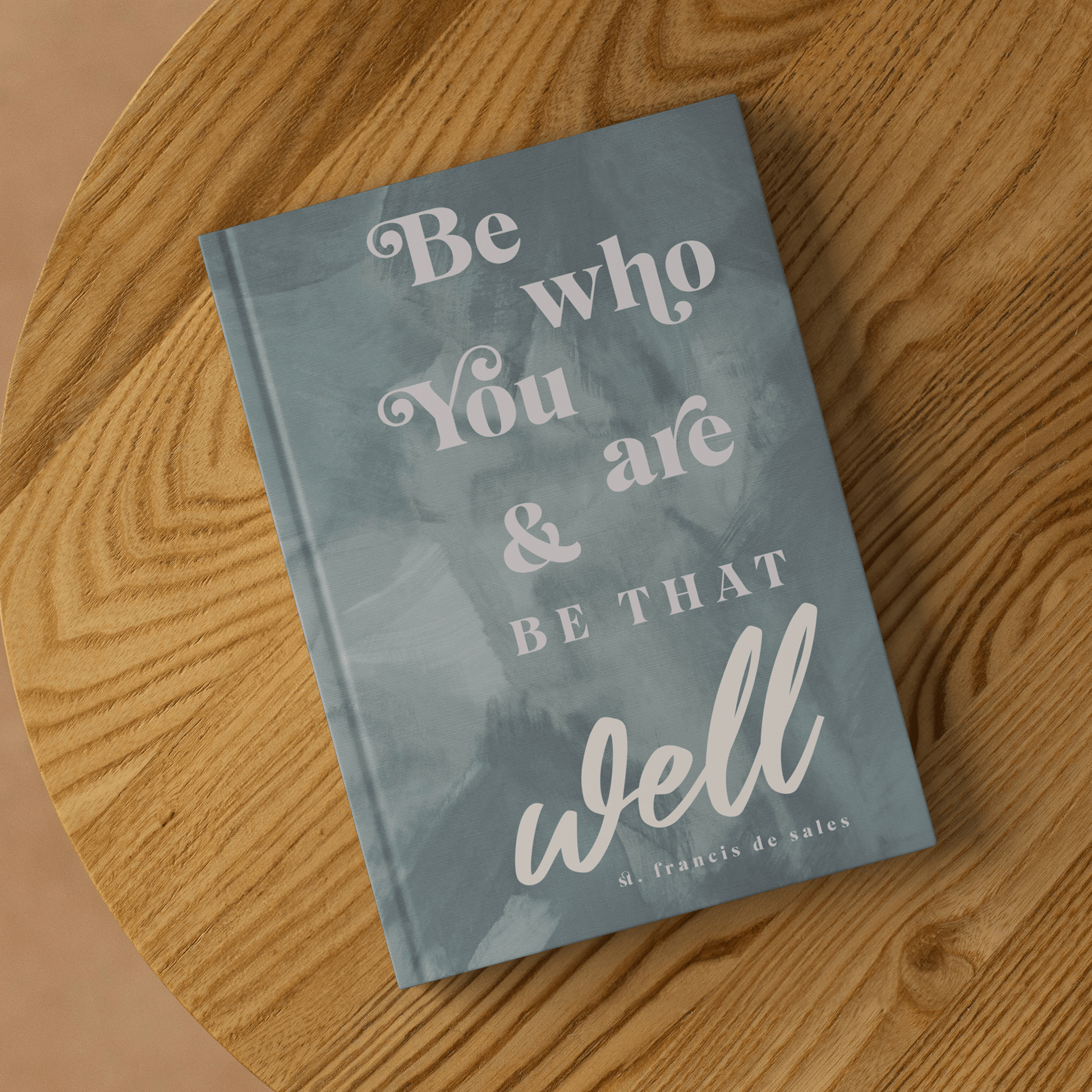 teelaunch Notebooks Be Who You Are Hardcover Prayer Journal