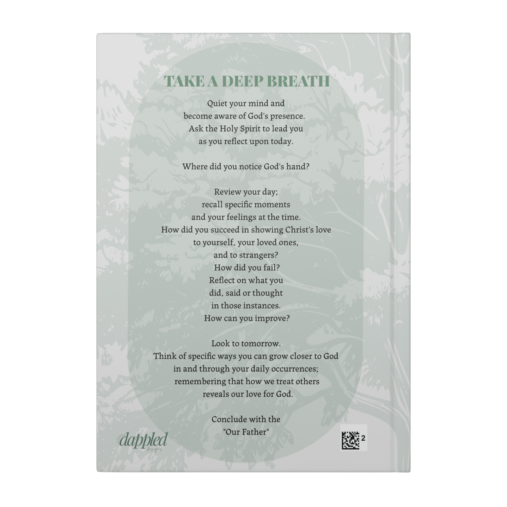 teelaunch Notebooks Dappled Examen Hardcover Journal