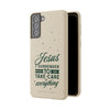 Jesus Surrender Prayer - Biodegradable Phone Case