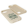 Jesus Surrender Prayer - Biodegradable Phone Case