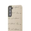 "Be Not Afraid" Biodegradable Phone Case