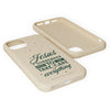 Jesus Surrender Prayer - Biodegradable Phone Case