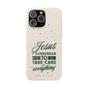Jesus Surrender Prayer - Biodegradable Phone Case