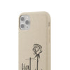 Fiat Mihi Eco-Friendly Biodegradable Phone Case with Floral Design