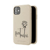 Fiat Mihi Eco-Friendly Biodegradable Phone Case with Floral Design