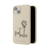 Fiat Mihi Eco-Friendly Biodegradable Phone Case with Floral Design
