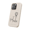 Fiat Mihi Eco-Friendly Biodegradable Phone Case with Floral Design