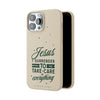 Jesus Surrender Prayer - Biodegradable Phone Case