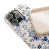 Totus Tuus Blue Floral Biodegradable Phone Case
