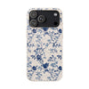 Totus Tuus Blue Floral Biodegradable Phone Case
