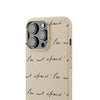 "Be Not Afraid" Biodegradable Phone Case